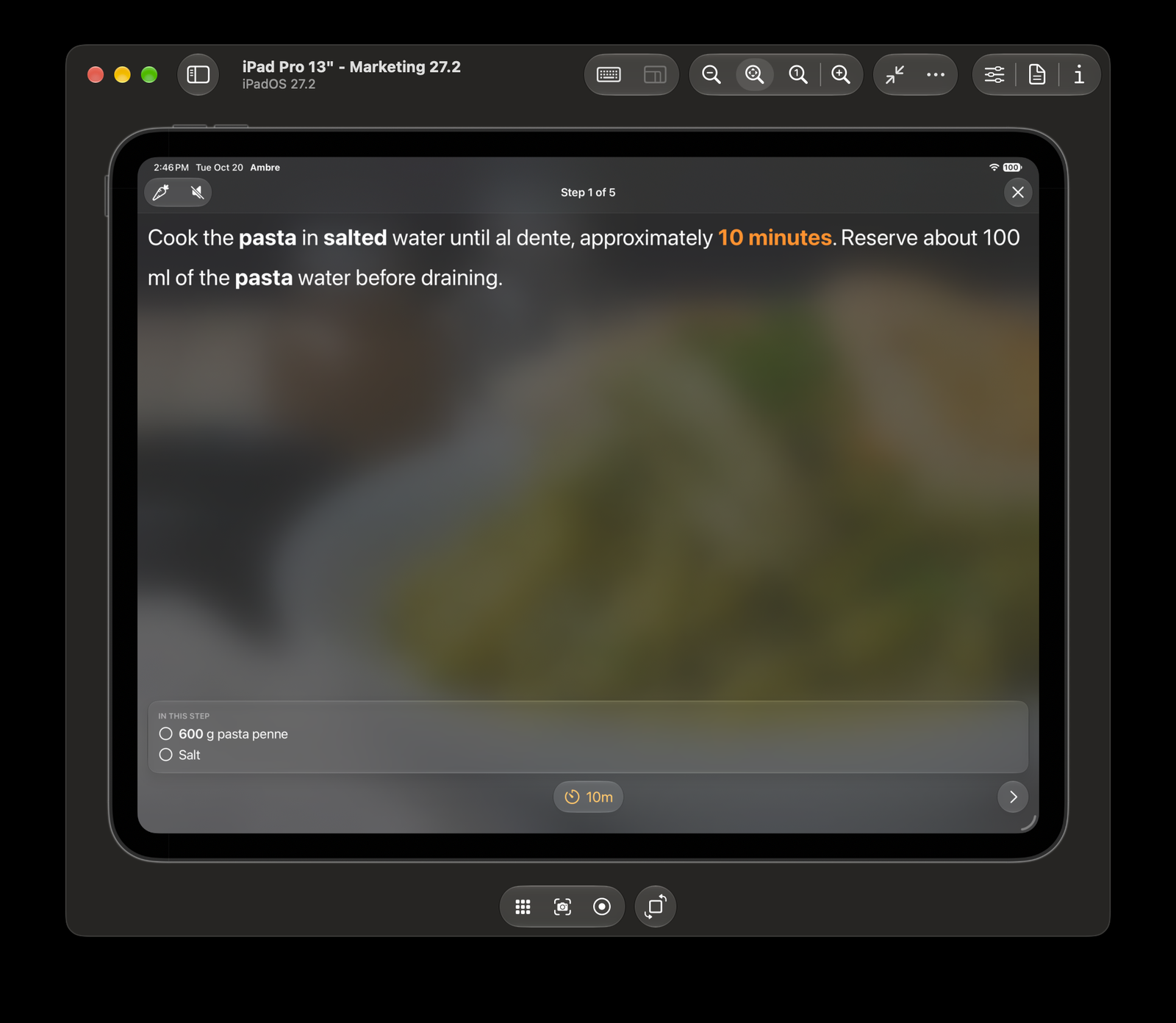 The same full-screen cover on iPad, where it arrived in the same change